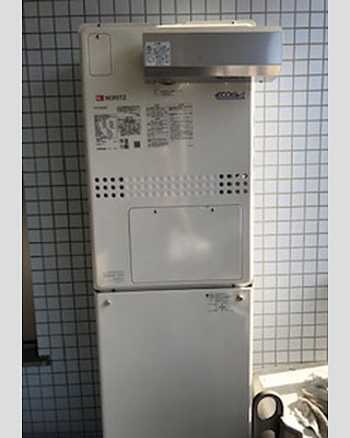 横浜市港北区の給湯器交換事例「GTH-C2450AW3H-1 BL」