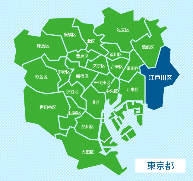 東京都江戸川区地図