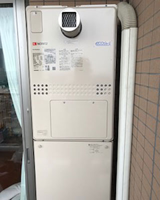 横浜市神奈川区の給湯器交換事例「GTH-C2450AW3H-T-1 BL」