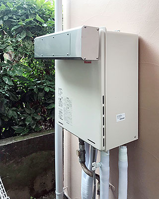 横浜市磯子区の給湯器交換事例「RUF-A2005SAW(A)」