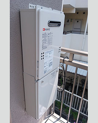 川崎市中原区の給湯器交換事例「GQ-1639WS」