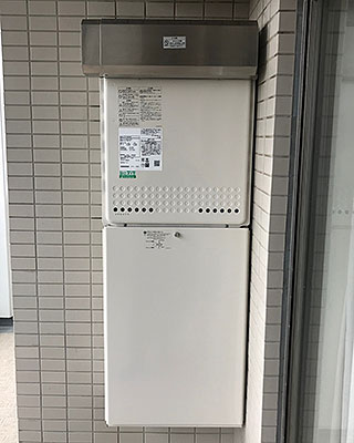 神奈川県横須賀市の給湯器交換事例「GT-2460AWX BL」