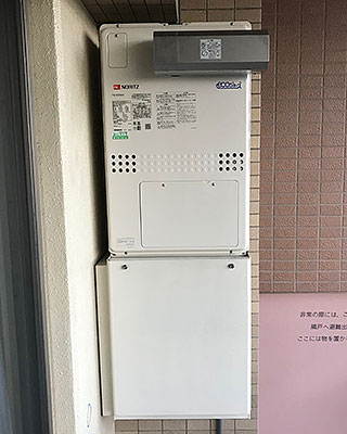川崎市宮前区の給湯器交換事例「GTH-C2450SAW3H-L-1 BL」