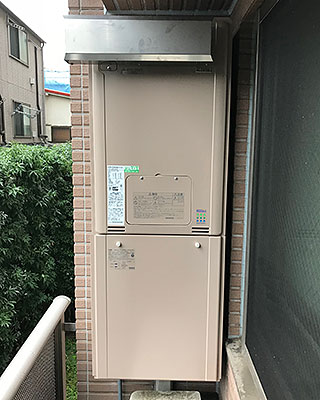 東京都文京区の給湯器交換事例「RUFH-E2405AA2-3(A)」
