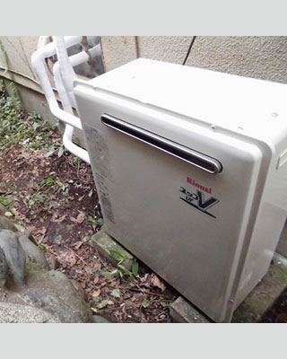 東京都町田市の給湯器交換事例「RUF-A1610SAG(A)」