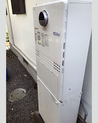 川崎市麻生区の給湯器交換事例「GTH-C2450AW-1 BL」