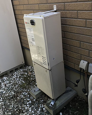東京都町田市の給湯器交換事例「GH-1210W6H BL」
