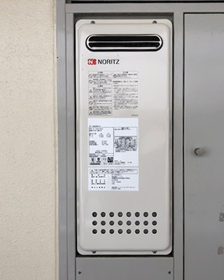 横浜市栄区の給湯器交換事例「GT-1653AWX-2 BL」