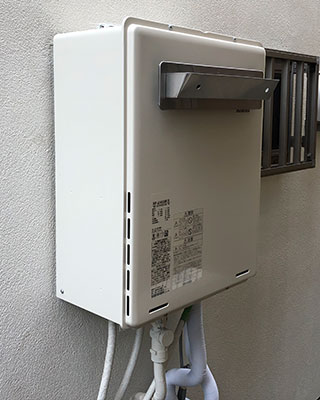 東京都町田市の給湯器交換事例「RUF-A2405SAW(B)」