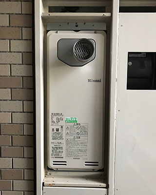 横浜市鶴見区の給湯器交換事例「RUF-SA1615SAT-L-80」