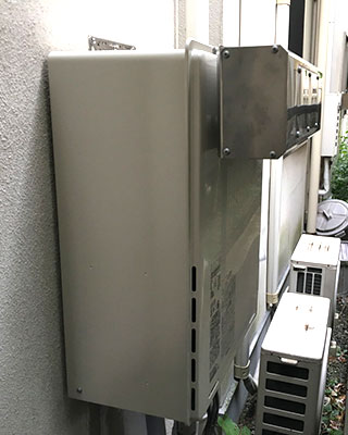 横浜市磯子区の給湯器交換事例「RUF-A2405SAW(B)」