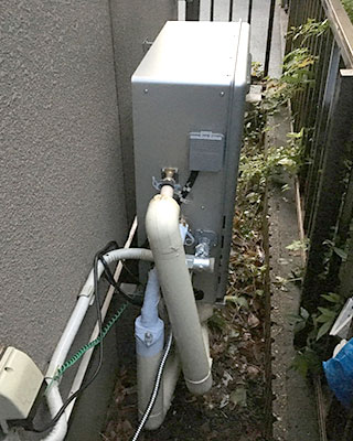 川崎市中原区の給湯器交換事例「GT-C2462ARX BL」