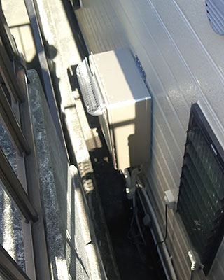 横浜市磯子区の給湯器交換事例「RUF-E2008SAW(A)」