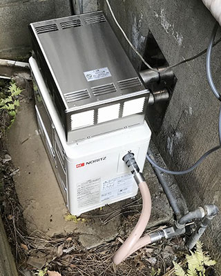 川崎市多摩区の給湯器交換事例「GSY-132D」