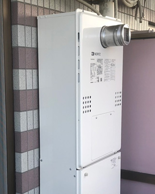 2020年4月18日、川崎市幸区にお住まいのF様宅のTES熱源機、東京ガス「AT-4299ARSSW3Q」をノーリツ「GTH-C2460SAW3H-T BL」にお取替させていただきました。
