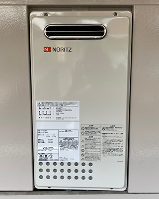 2020年8月23日、川崎市中原区にお住まいのK様宅のガス給湯器、ノーリツ「GQ-1625WS」をノーリツ「GQ-1625WS」にお取替させていただきました。