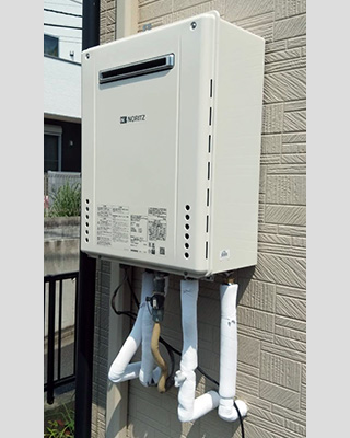 2020年8月12日、神奈川県海老名市にお住まいのO様宅のガス給湯器、ノーリツ「GT-2012SAWX」をノーリツ「GT-2060SAWX-1 BL」にお取替させていただきました。