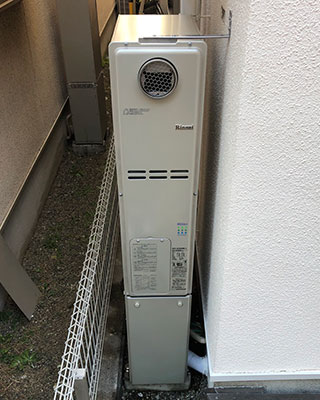 2020年12月21日、東京都町田市にお住まいH様宅のTES熱源機、東京ガス「XT4205LRSAW3C(GH-S247ZWS)」をリンナイ「RUFH-SE2406AW2-3」にお取替させていただきました。