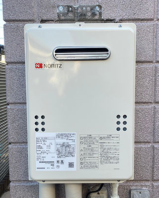 2021年1月14日、横浜市都筑区にお住まいM様宅のガス給湯器、東京ガス「NR-510RFWA-H」をノーリツ「GQ-1639WE-1」にお取替させていただきました。