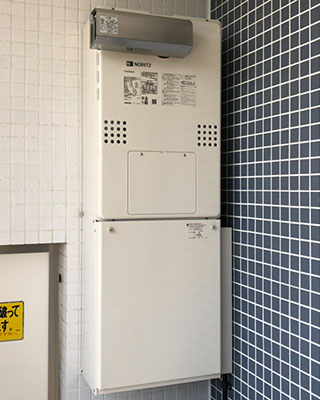 2021年4月9日、横浜市中区にお住まいO様宅のTES熱源機、東京ガス「FT4204ARS2SW3QU(GTH-2434SAWX3H-L)」をノーリツ「GTH-C2460SAW3H-L BL」にお取替させていただきました。