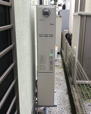 2021年9月5日、東京都東村山市にお住まいY様宅のTES熱源機、東京ガス「IT4207LRSSW3CU(RUFH-SK2400SAW2-3(A))」をリンナイ「RUFH-SE2406SAW2-3」にお取替させていただきました。