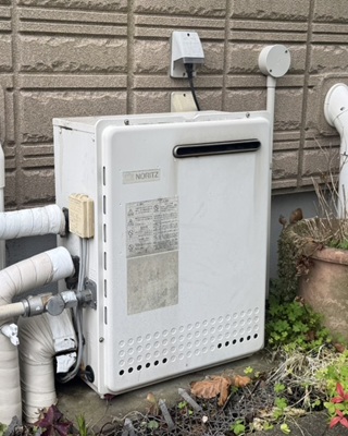 給湯器本体施工前