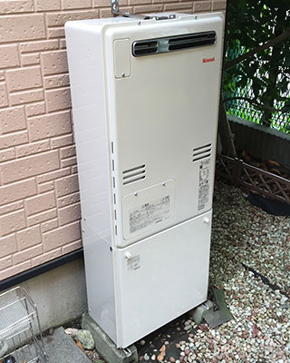 2022年6月11日、横浜市旭区にお住まいK様宅のTES熱源機、東京ガス「IT-4201ARS-SW6Q(RUFH-V2400SAW2-6)」をリンナイ「RUFH-A2400SAW2-3」にお取替させていただきました。
