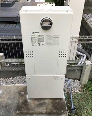 2022年9月26日、横浜市青葉区にお住まいH様宅のエコウィル、東京ガス「GCU-C08ARS-AWQ」をノーリツ「GTH-C2460AW3H-1 BL」にお取替させていただきました。
