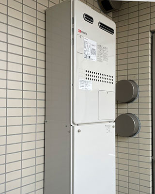 2022年10月29日、東京都渋谷区にお住まいS様宅のTES熱源機、東京ガス「FT2801ARSAQ(GTH-1617AWX)」をノーリツ「GTH-1644AWX-1 BL」にお取替させていただきました。