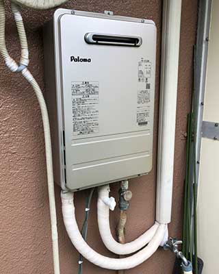 2022年9月22日、横浜市旭区にお住まいS様宅のガス給湯器、リンナイ「RUX-V2016W-E」をパロマ「PH-1615AW」にお取替させていただきました。