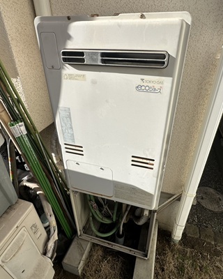 給湯器本体施工前