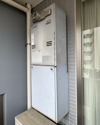 給湯器本体施工前