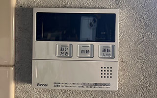 台所リモコン施工後