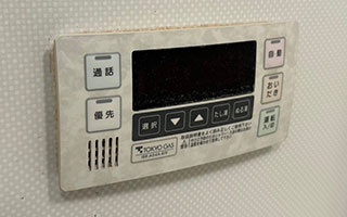 浴室リモコン施工前