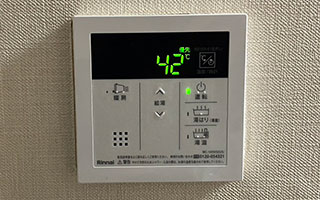 台所リモコン施工後