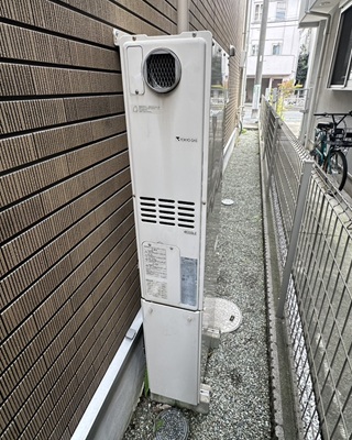給湯器本体施工前