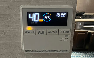 台所リモコン施工後