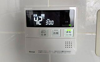 台所リモコン施工後