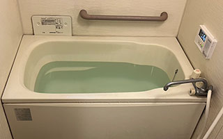 給湯器本体施工後
