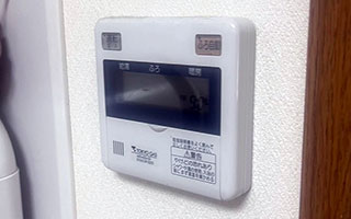 台所リモコン施工前