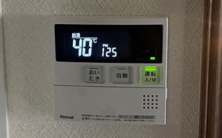 台所リモコン施工後