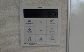 台所リモコン施工後