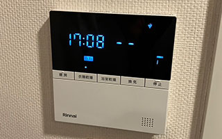 浴室暖房乾燥機リモコン施工後