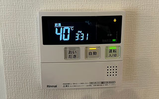台所リモコン施工後