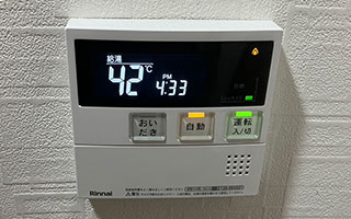 台所リモコン施工後