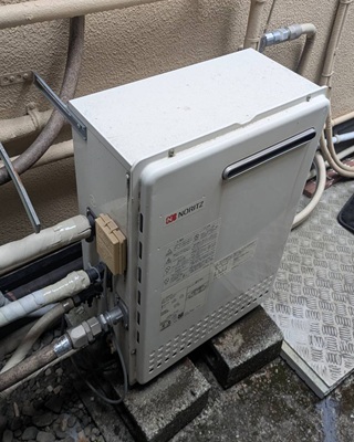 給湯器本体施工前