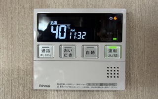 台所リモコン施工後