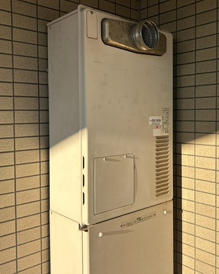 給湯器本体施工前