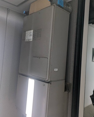 給湯器本体施工前