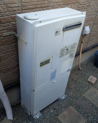給湯器本体施工前